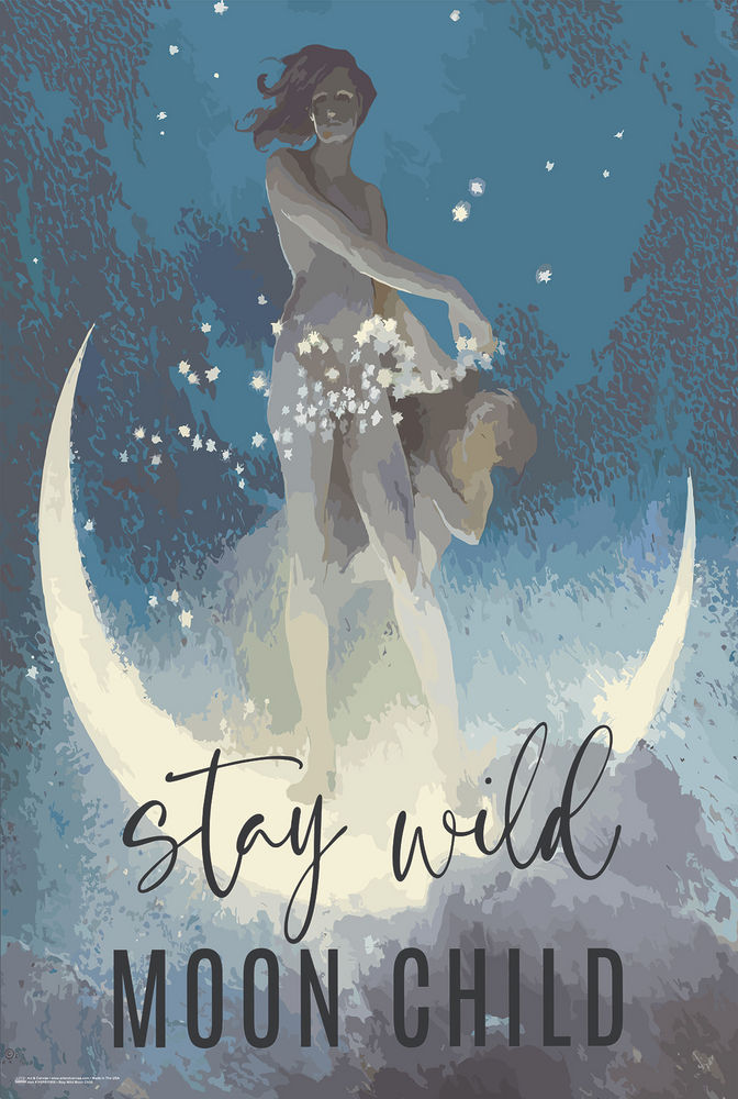 Stay Wild Moon Child Poster – Hippie Shop