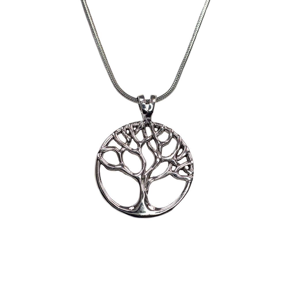 Tree Of Life Sterling Silver Necklacenn Hippie Shop