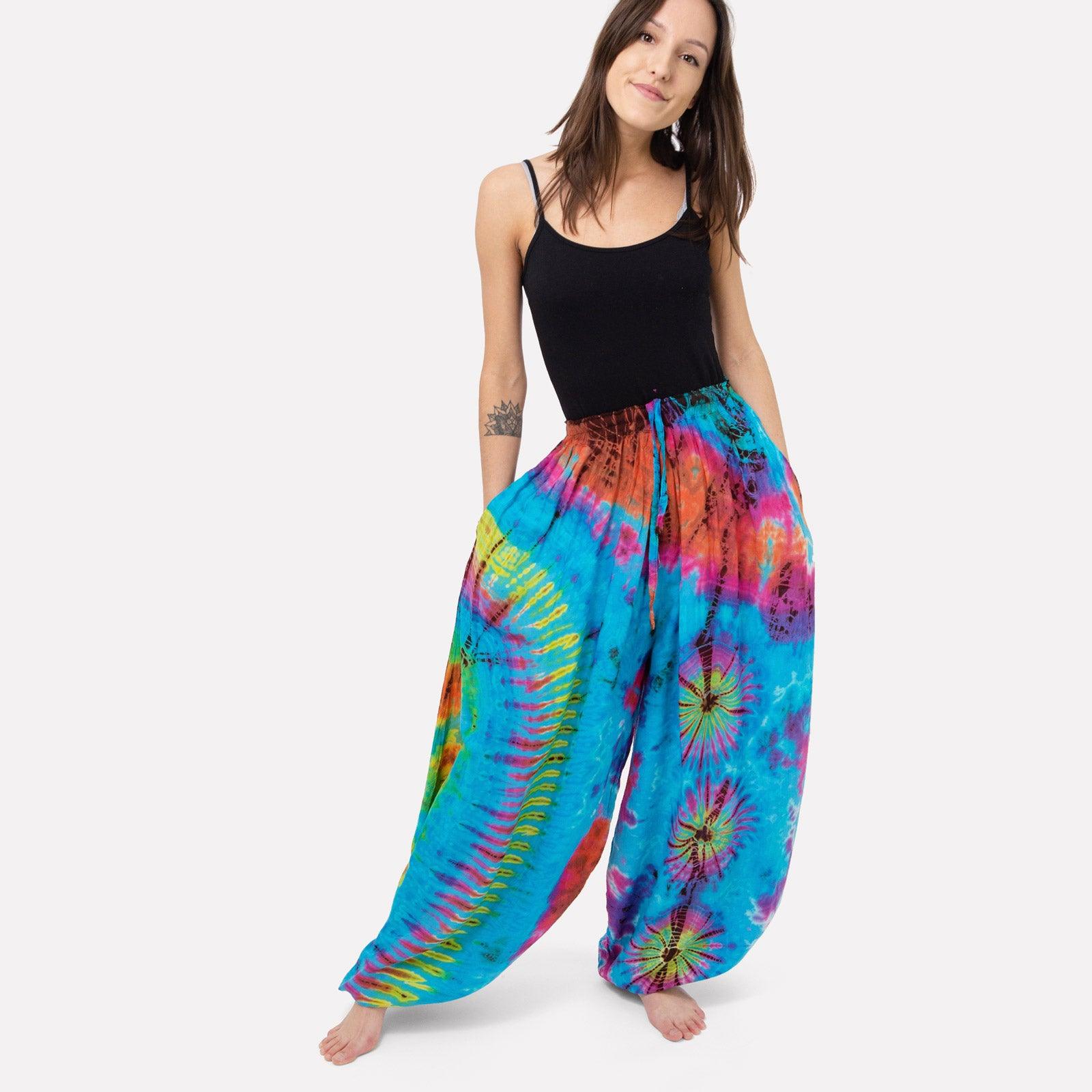 Pantalon Harem Rayon - Tienda Hippie