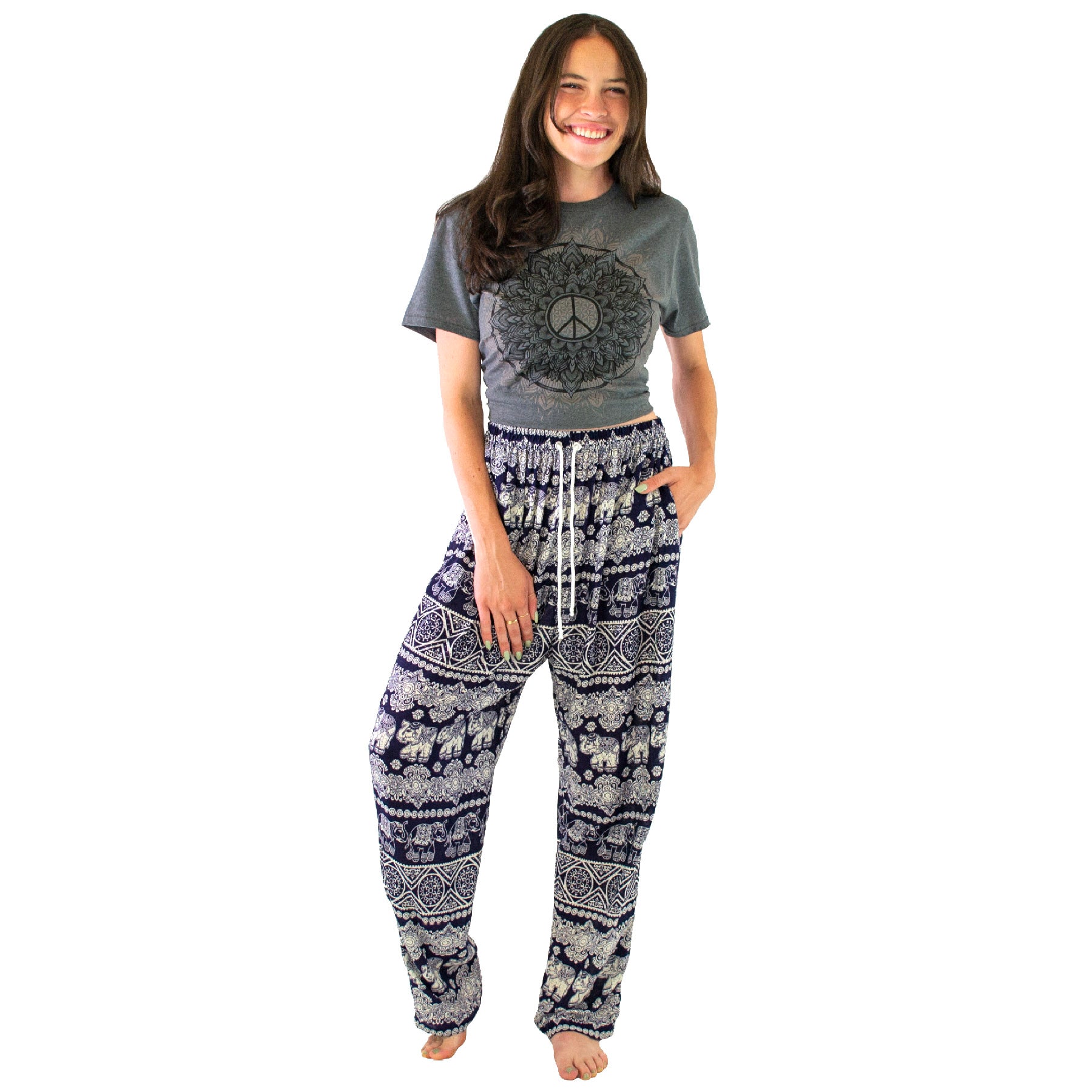 Lucky Elephant Boho Pants – Hippie Shop