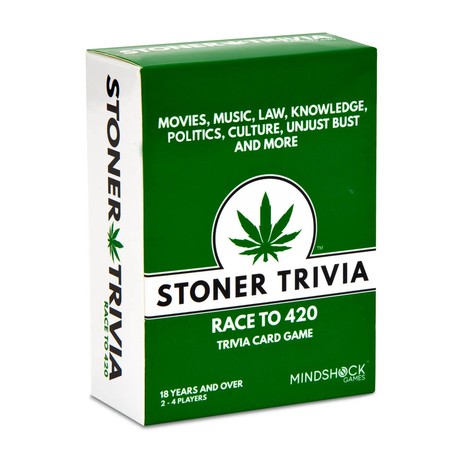 pothead trivia Stoner Trivia Race to 420 Card Game