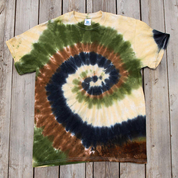 Camo Swirl Tie Dye T Shirt – Hippie Shop