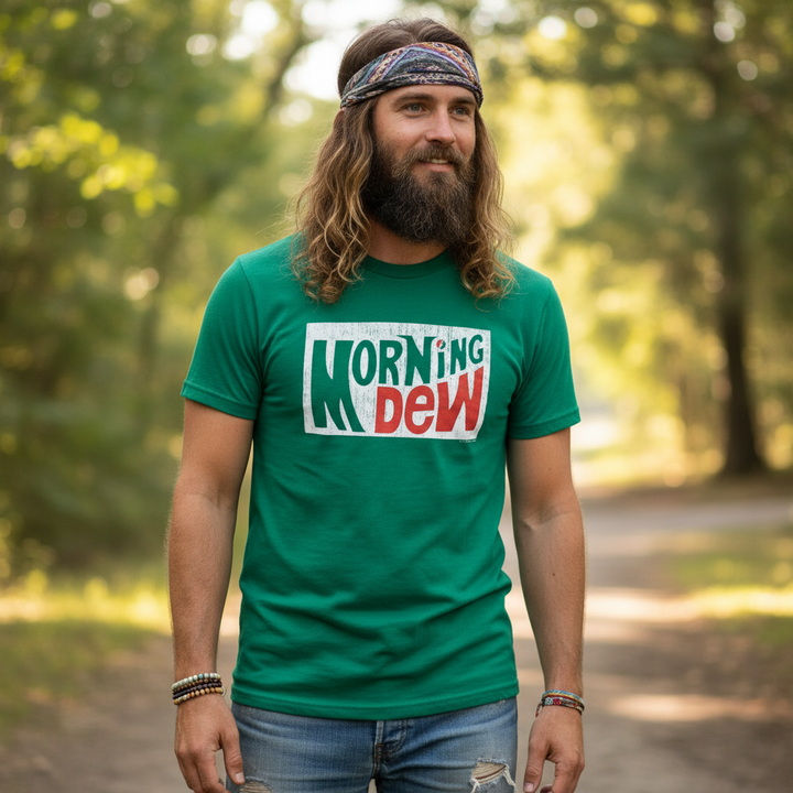 Grateful Dead Morning Dew T Shirt on model