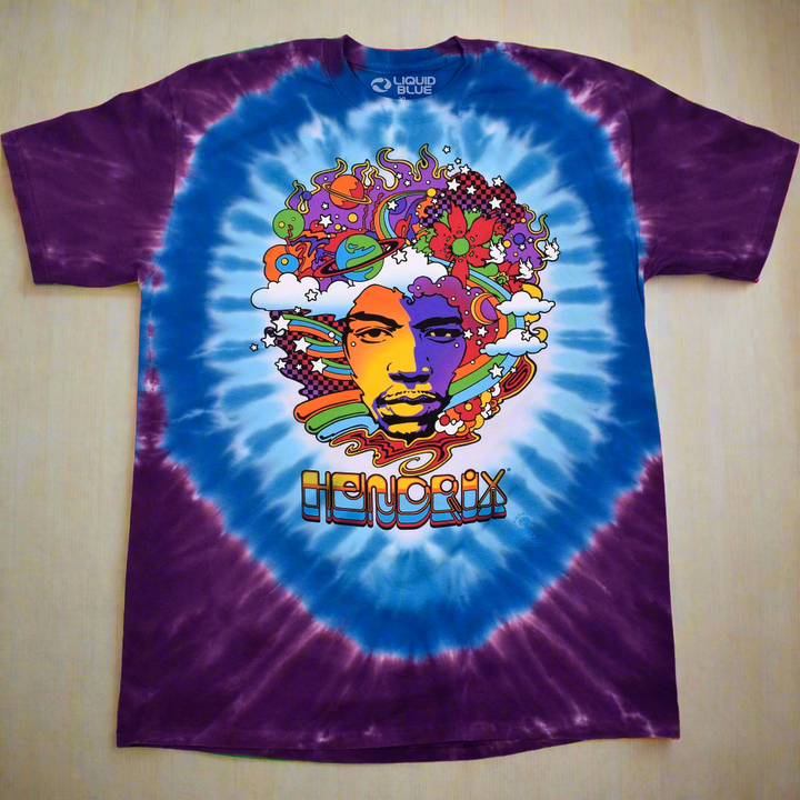 Jimi Hendrix Mod Tie Dye T Shirt