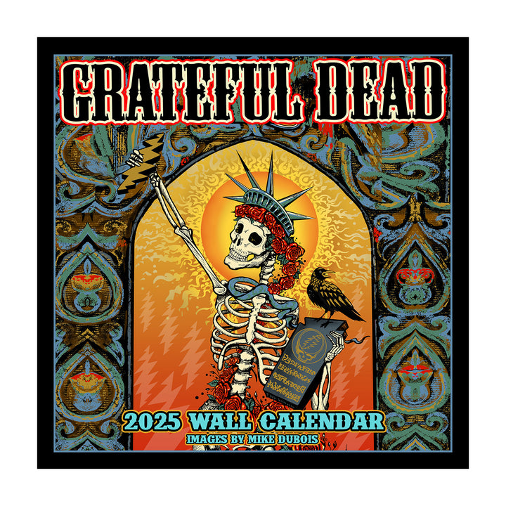 Grateful Dead 2025 Wall Calendar