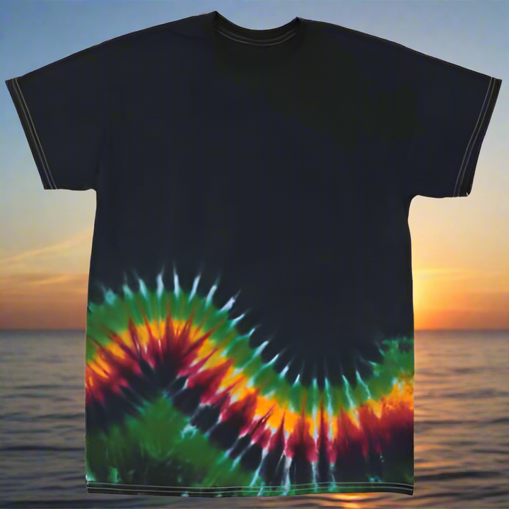 Rasta Night Breaker Tie Dye T Shirt
