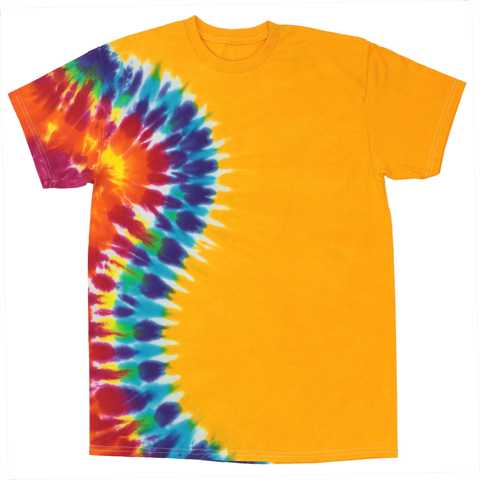 Sunset Rainbow Cascade Tie Dye T-Shirt