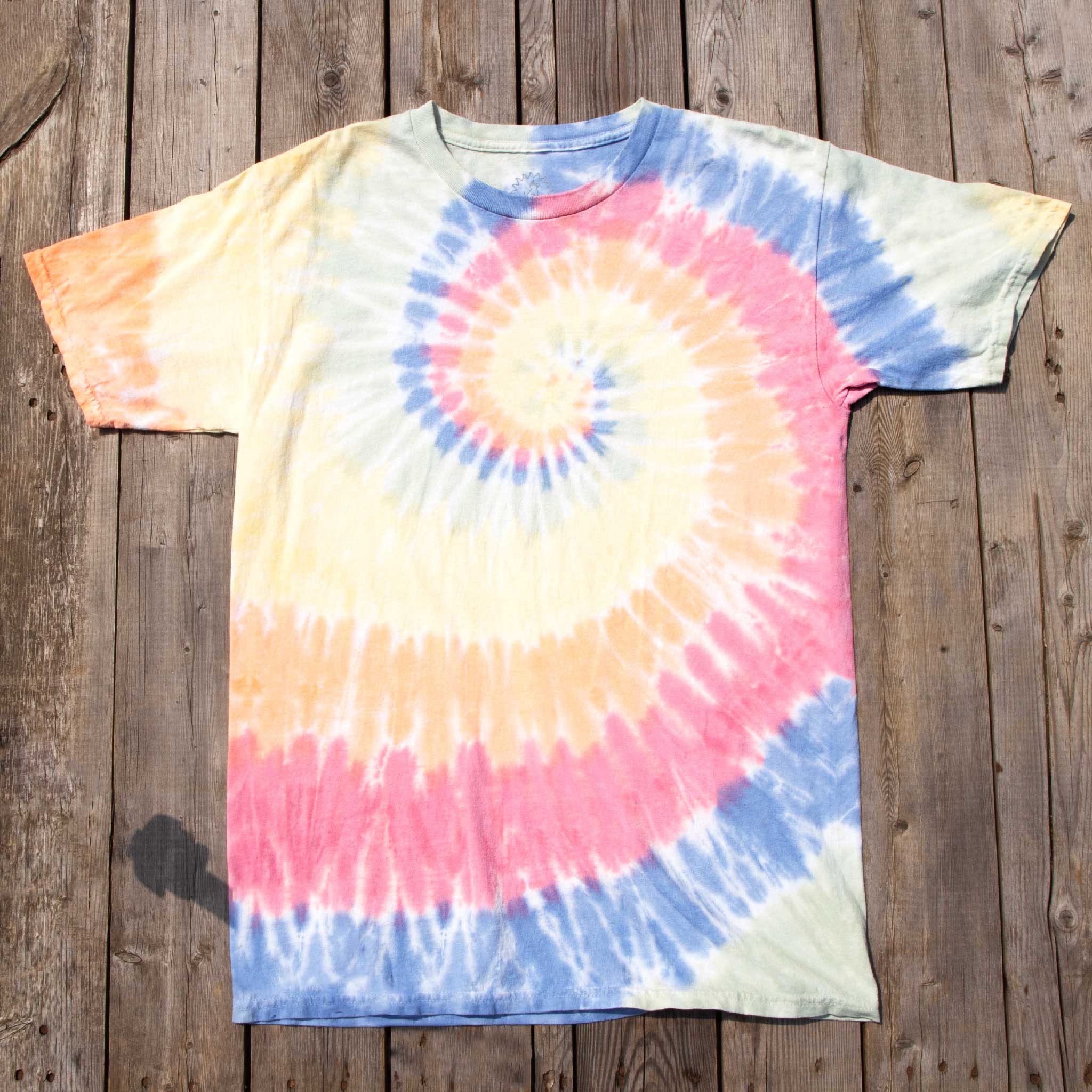 Grateful Dead Mens Tie Dye Wash T-Shirt 