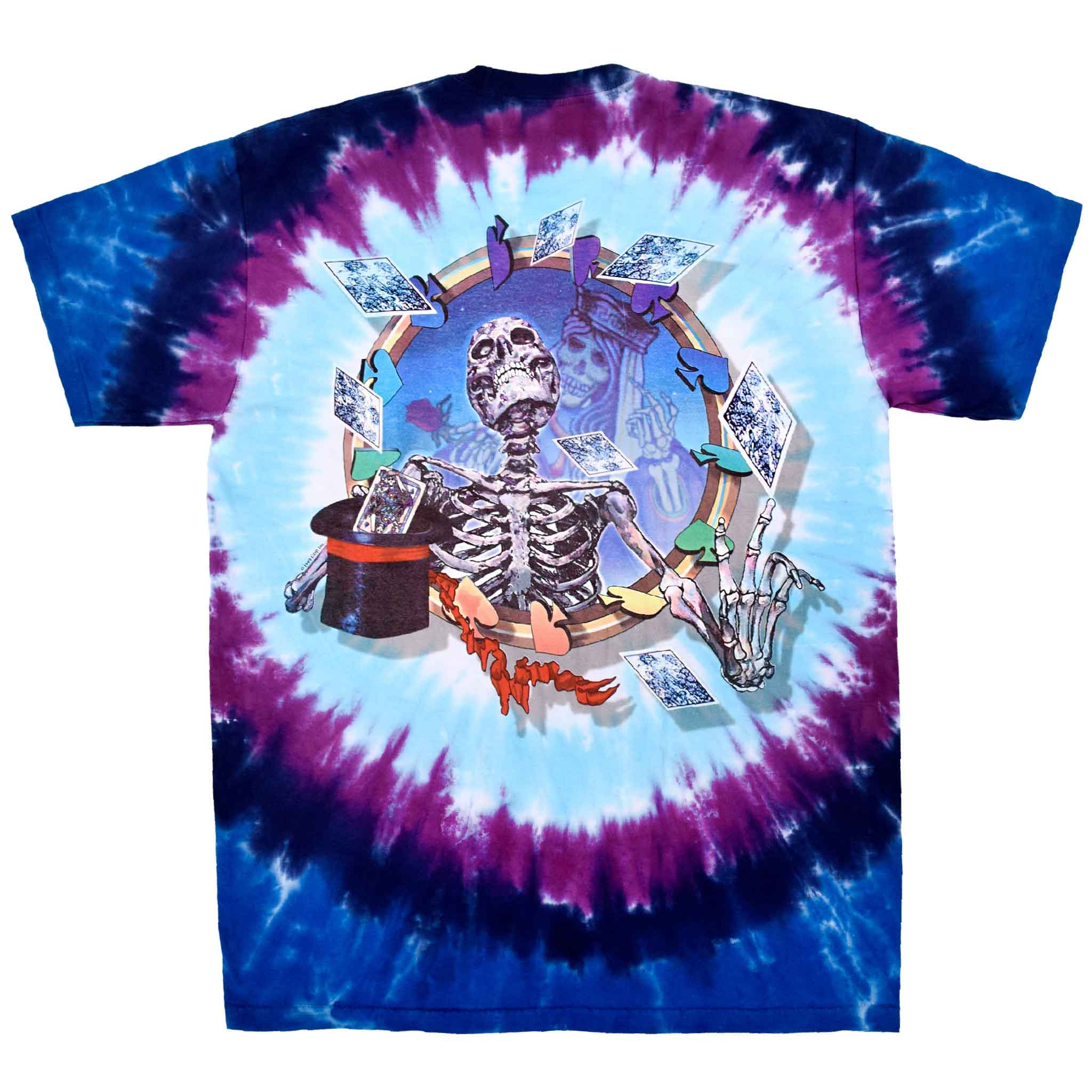 Grateful Dead - Queen of Spades Tie Dye T-Shirt