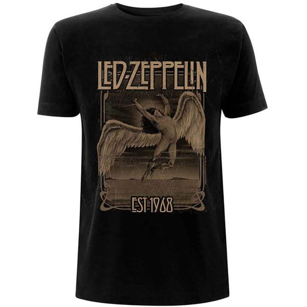 Led Zeppelin Faded Falling T Shirt