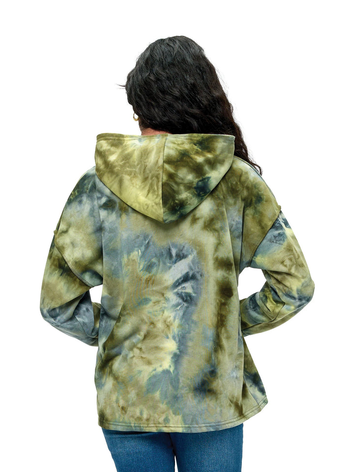 Peace and Music Tie Dye Hoodie