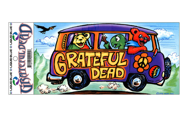 Grateful Dead Tour Bus Sticker