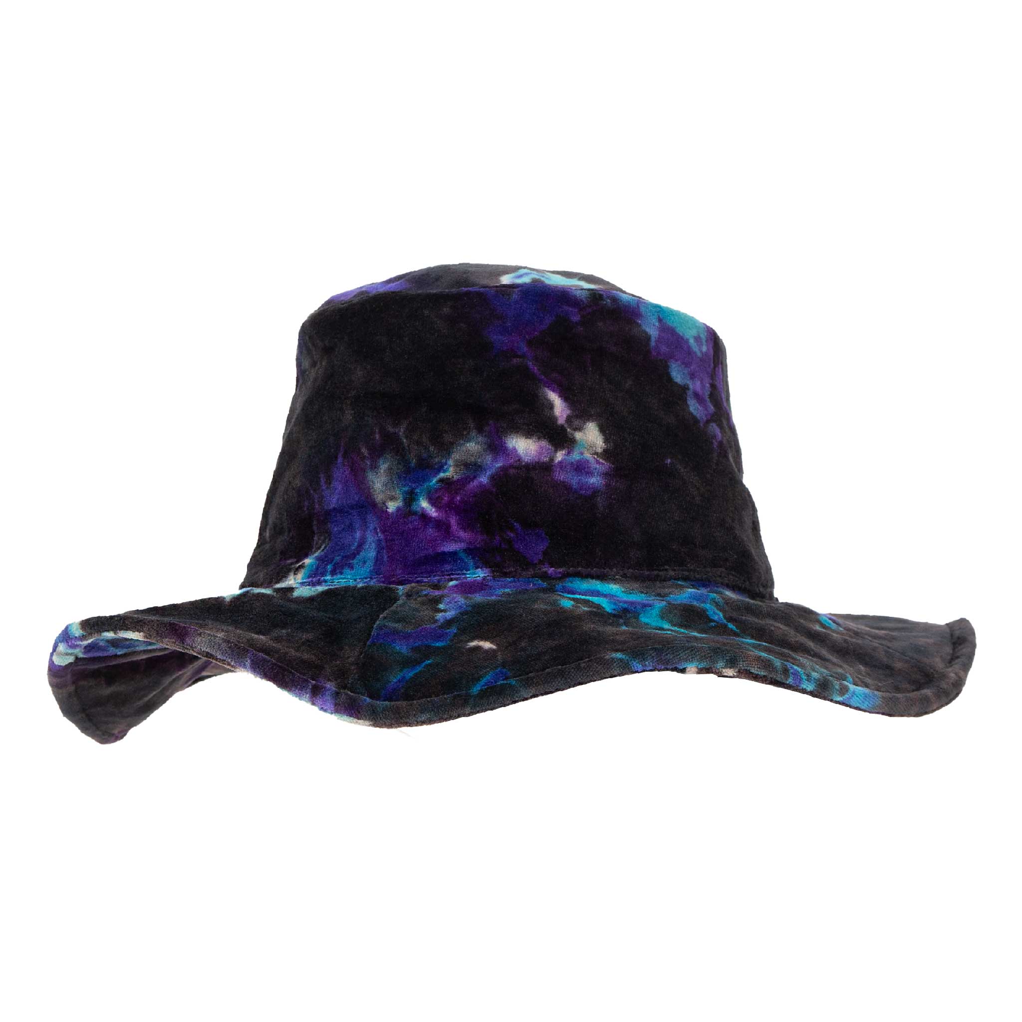 Tie Dye Velvet Floppy Hat – Hippie Shop