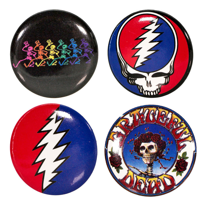 Grateful Dead Button Set