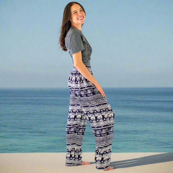 Lucky Elephant Boho Pants
