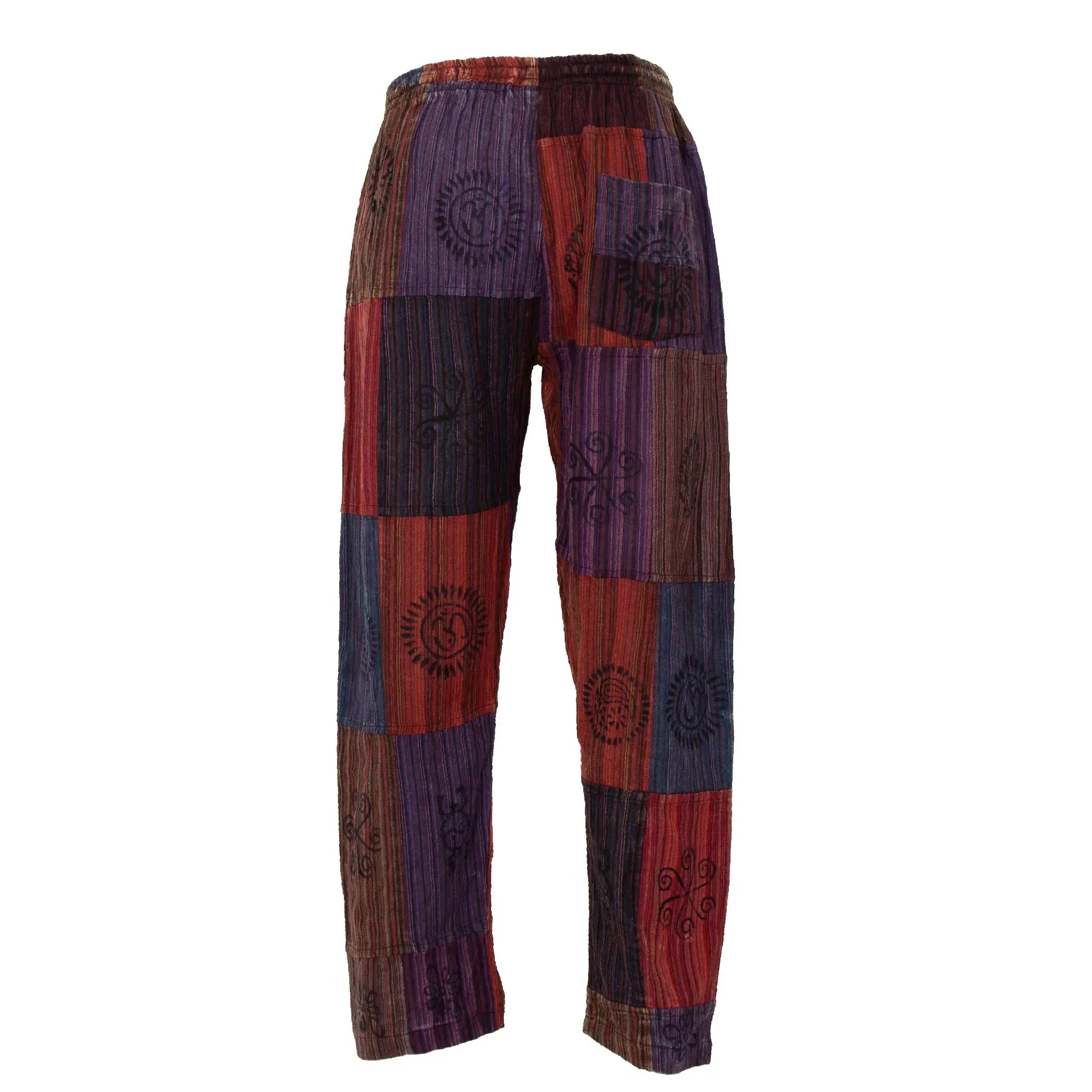 Men's Patchwork Cotton Pants – Hippie Shop