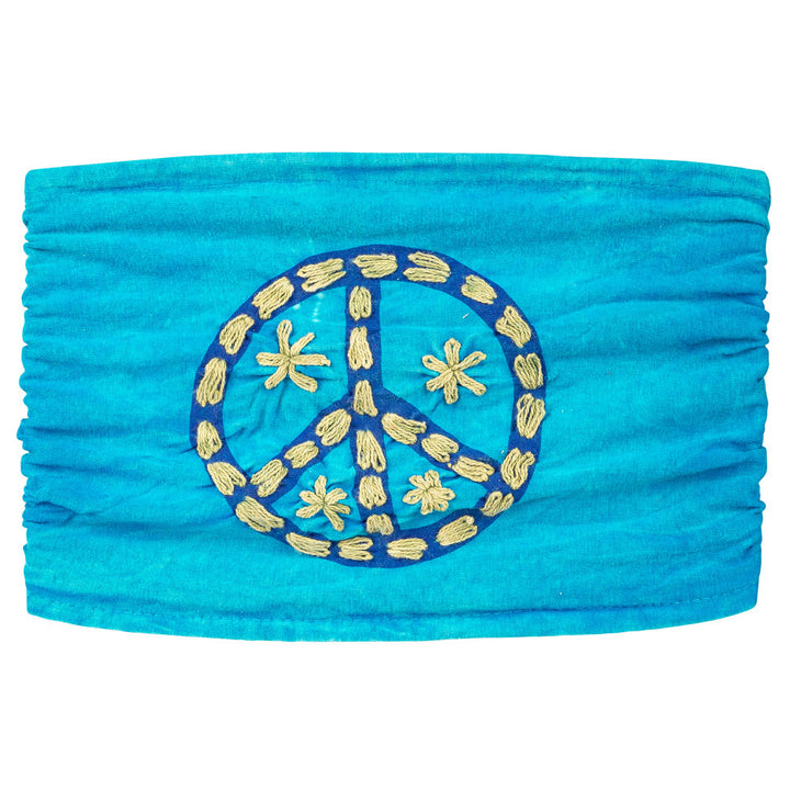 Peace Sign Stitch Headband