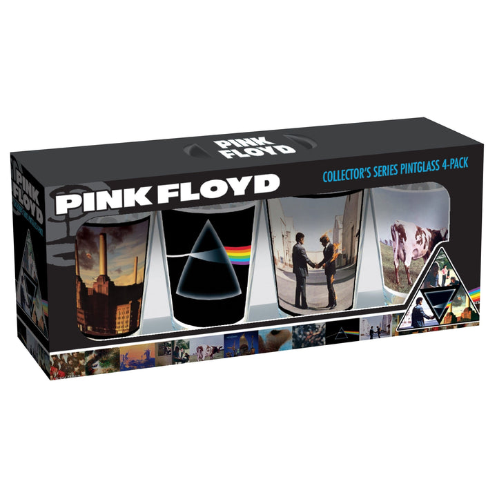 Pink Floyd Album Cover Pint Glass Set