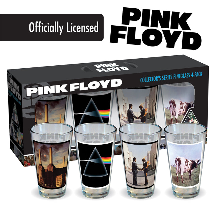 Pink Floyd Album Cover Pint Glass Set