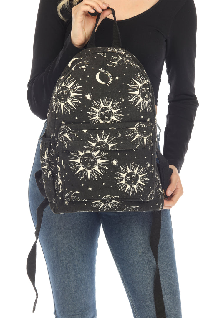 Celestial Print Backpack