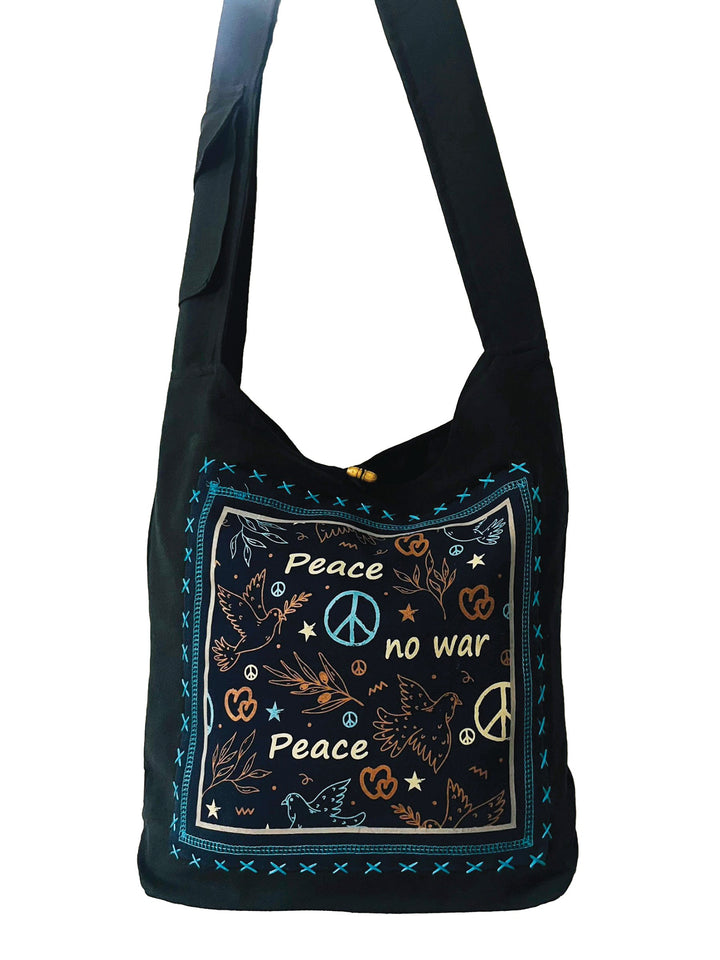 Peace No War Shoulder Bag