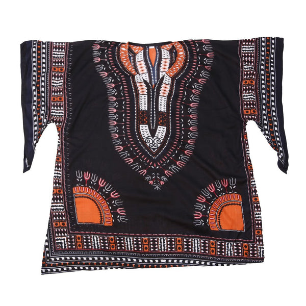 Traditional Style Black Dashiki