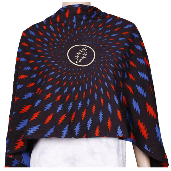 Grateful Dead Lightning Bolt Scarf