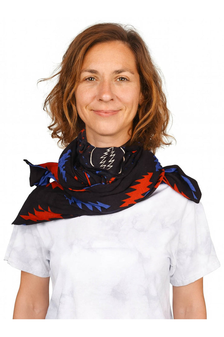Grateful Dead Lightning Bolt Scarf