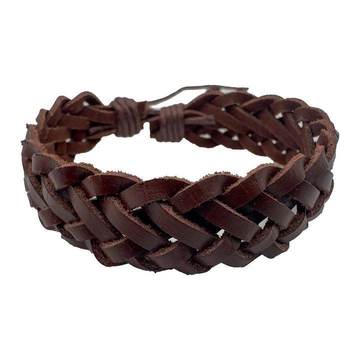 Braided Leather Bracelet : Hippie Shop