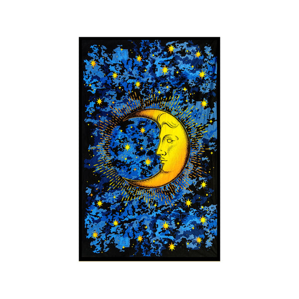 Celestial Moon Tapestry