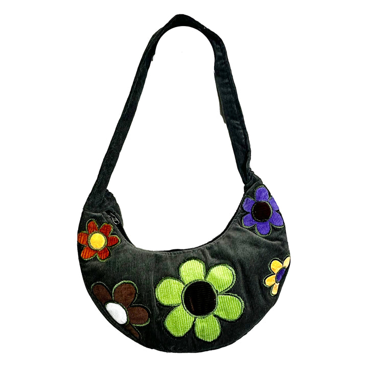 Daisy Moon Corduroy Shoulder Bag
olive