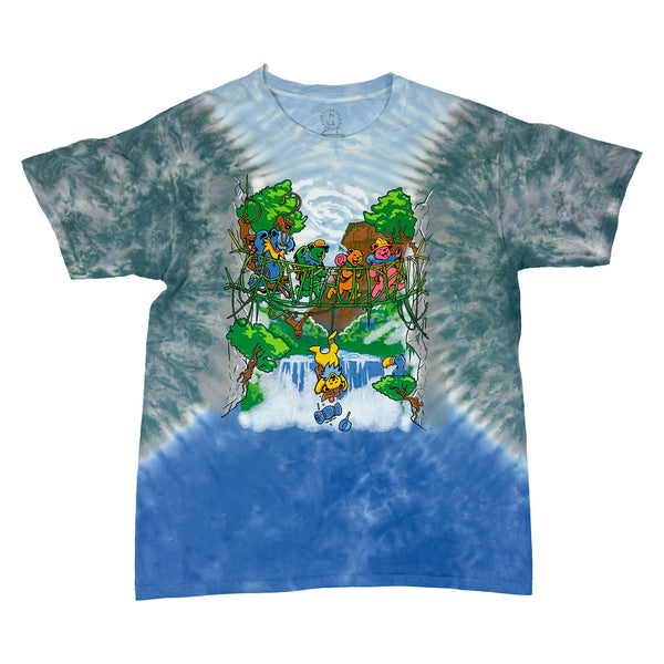 Grateful Dead Bridge Bears Tie Dye T Shirt