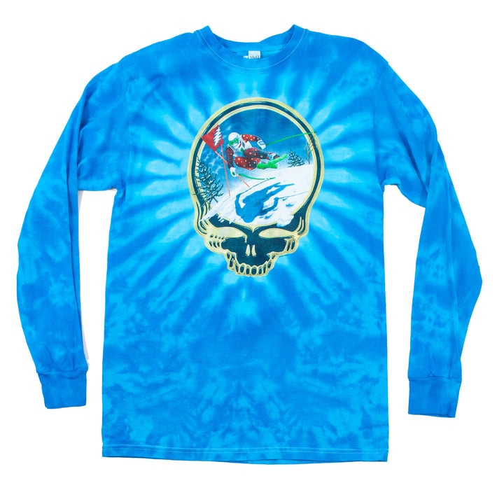 Grateful Dead Fire on the Mountain Tie Dye Long Sleeve T Shirt