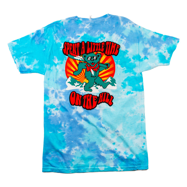 Grateful Dead Spend Time on the Mountain Tie Dye T Shirt back