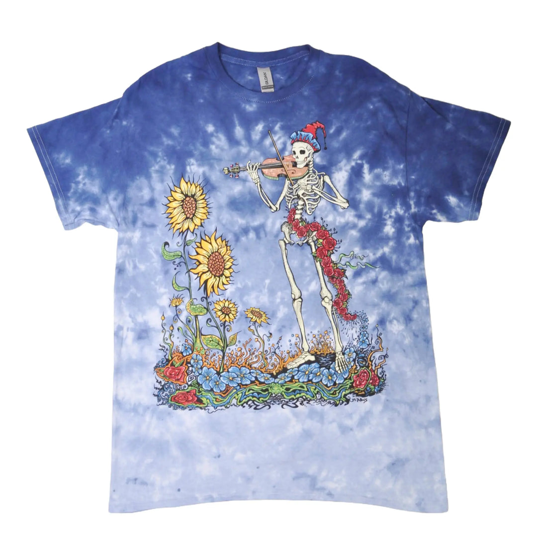 Grateful Dead Sunflower Fiddler Tie Dye T Shirt – Hippie Shop