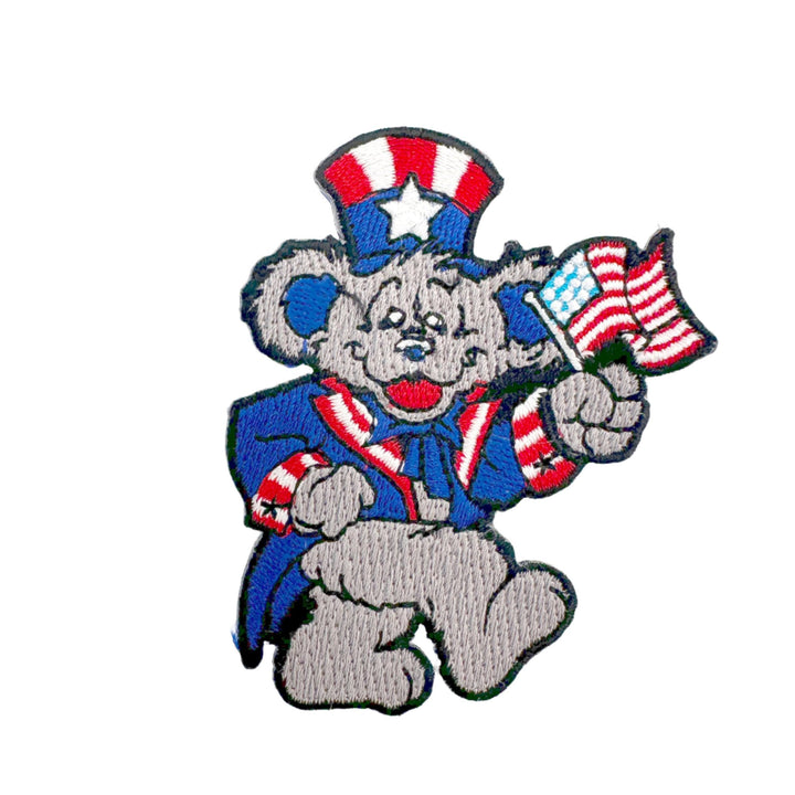 Uncle Sam Dancing Bear Patch