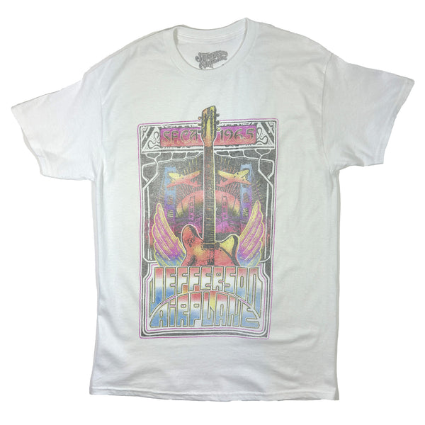 Jefferson Airplane Guitar Wings T Shirt