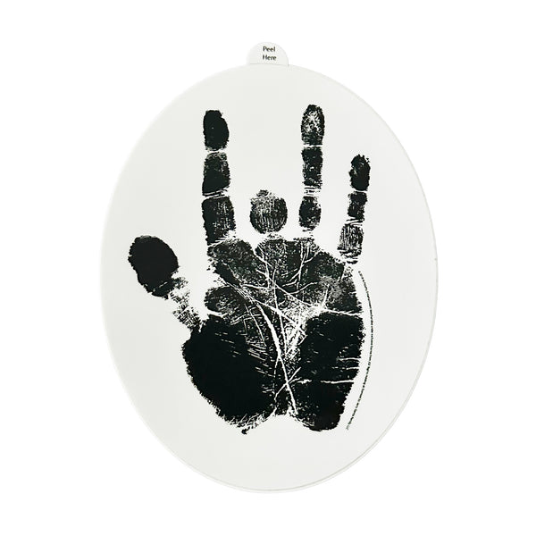Jerry Garcia Hand Sticker