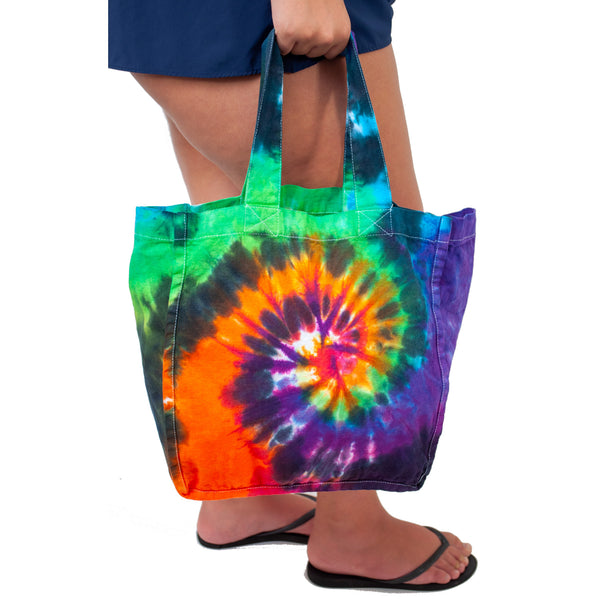 Kaleidoscopic Tie Dye Tote Bag