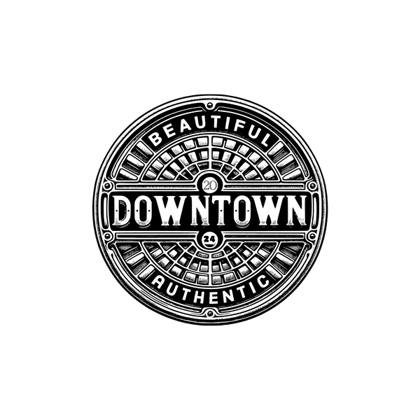 Manhole Cover Sticker : Hippie Shop