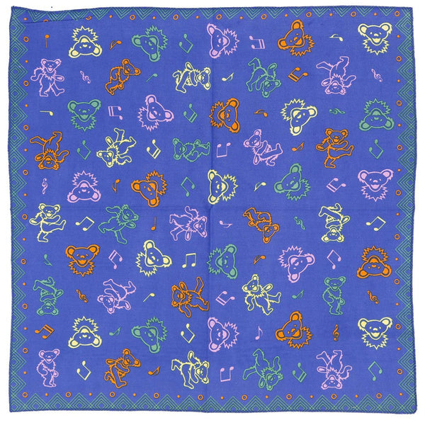 Grateful Dead Music Bears Bandana
