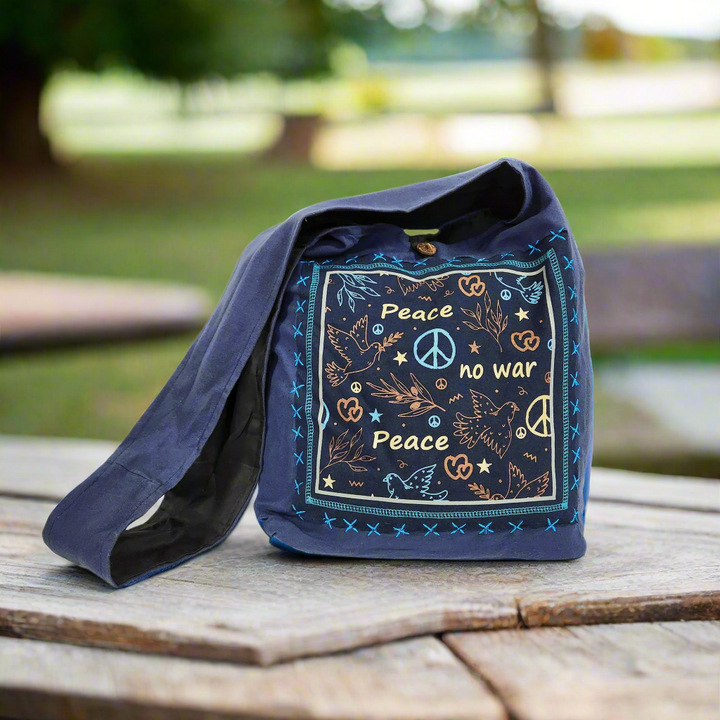 Peace No War Shoulder Bag