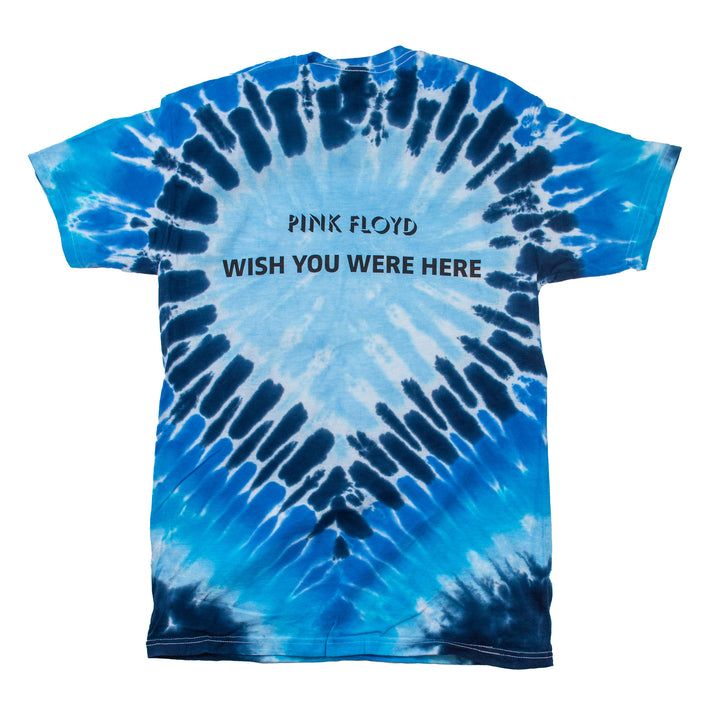 Pink Floyd Wish You Were Here Handshake Tie Dye T Shirt. back