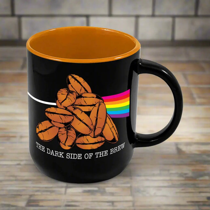 Pink Floyd Dark Side Of The Brew Cappuccino Mug : Hippie Shop