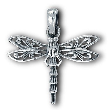 Dragonfly Sterling Silver Necklace