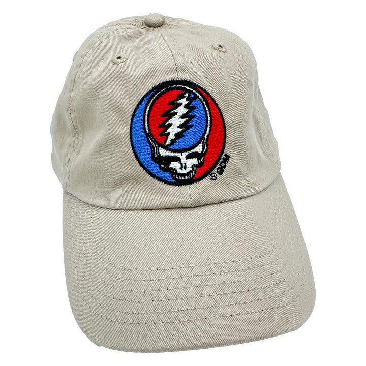 Grateful Dead Steal Your Face Tan Cap