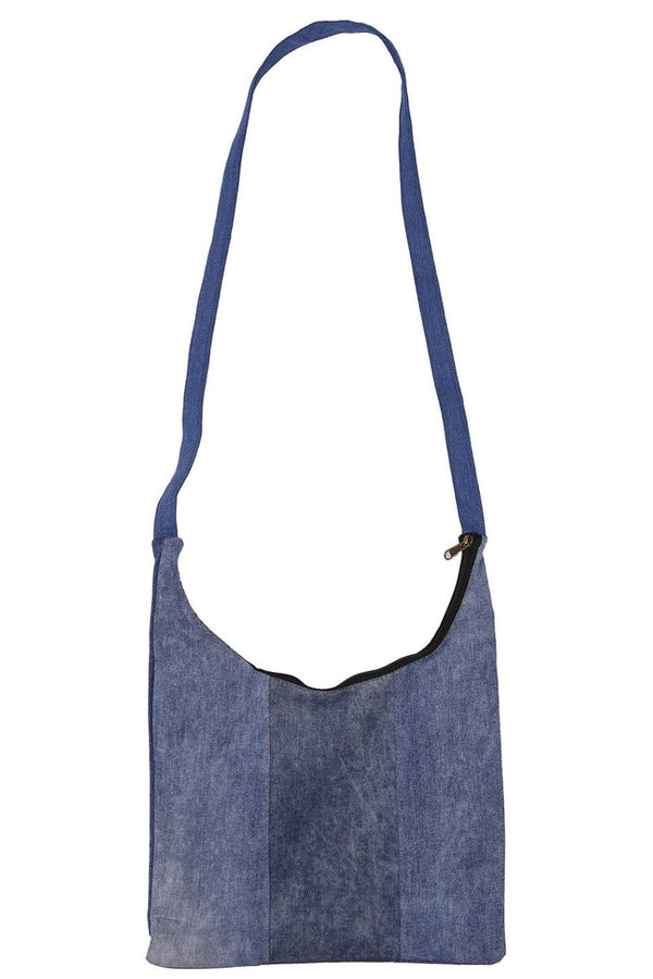 Recycled Denim Shoulder Bag