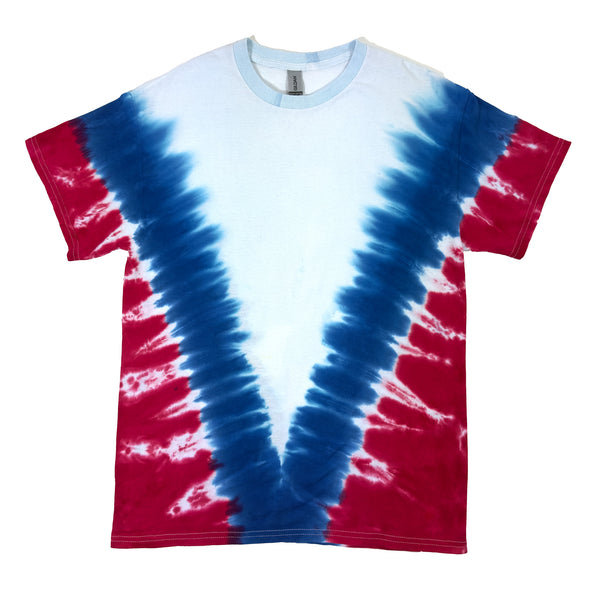 USA Vee Tie Dye T Shirt