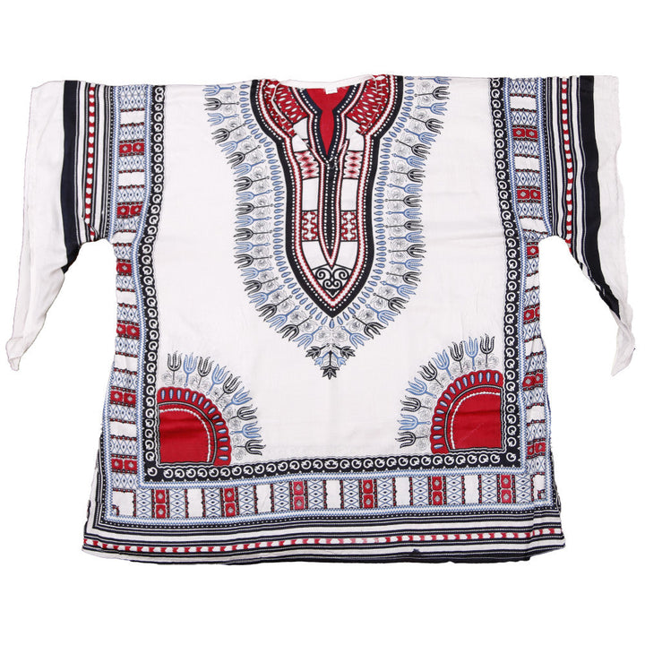 Traditional Style White Dashiki