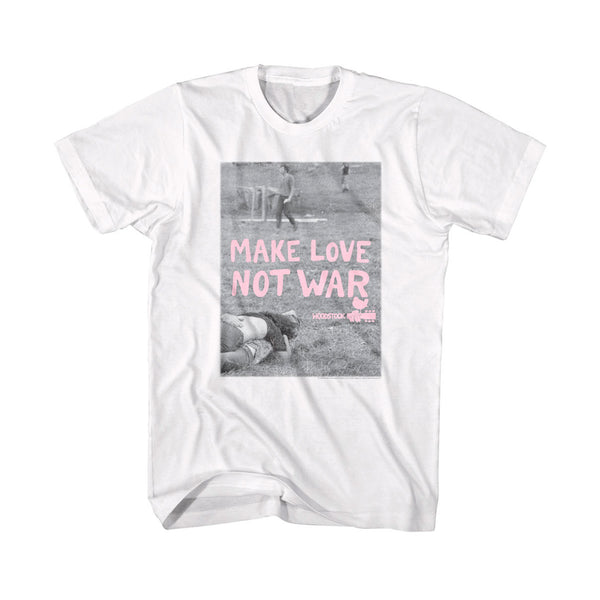 Woodstock Make Love Not War T Shirt